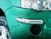 защита переднего бампера нерж.сталь 2004- для Nissan X-Trail T30 2004-2007 Пр-во Antec