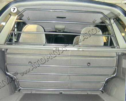 решетка внутрисалонная от собак нерж.сталь для Hyundai Santa FE 2006-2009 Пр-во Arrigoni